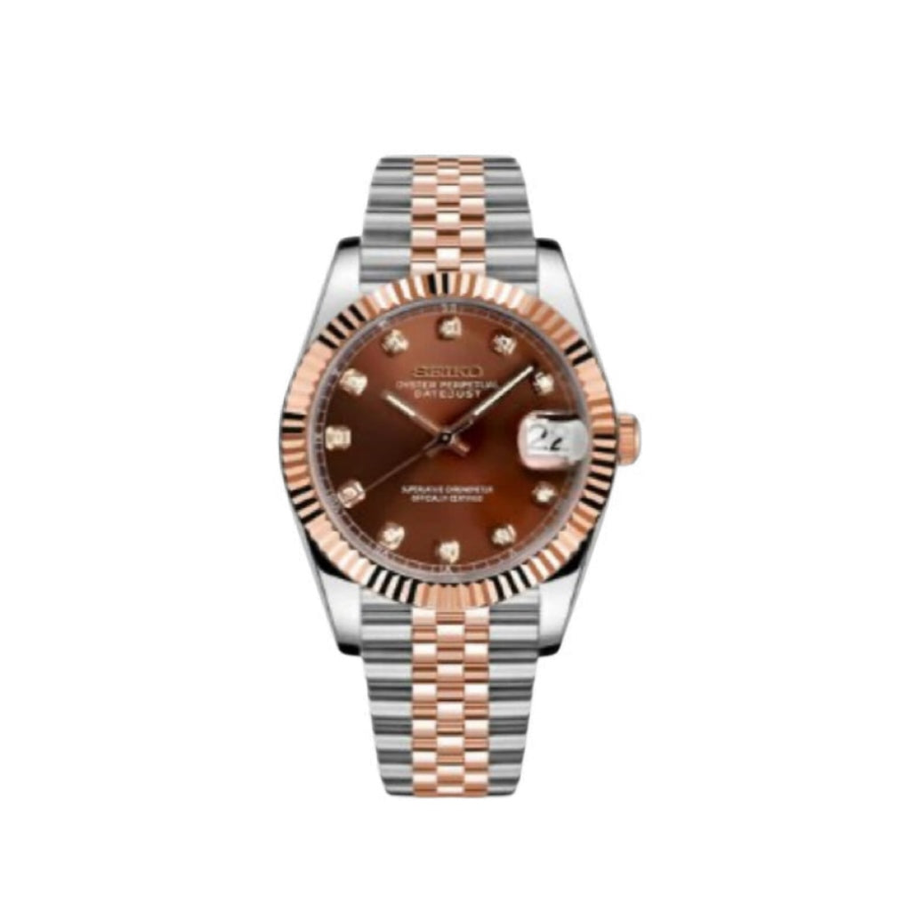Seiko Datejust Chocolate Jewel Dial