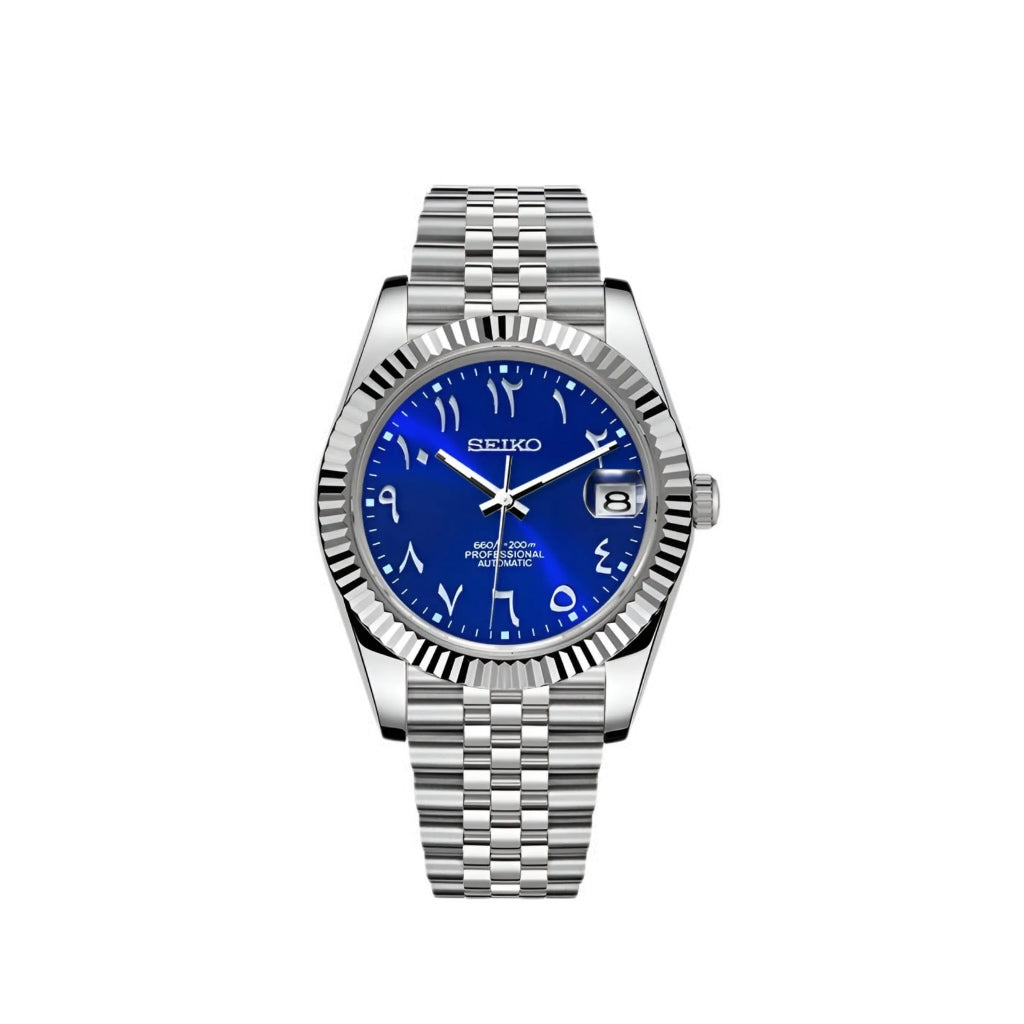 Seiko Datejust Royal Blue Arabic Dial