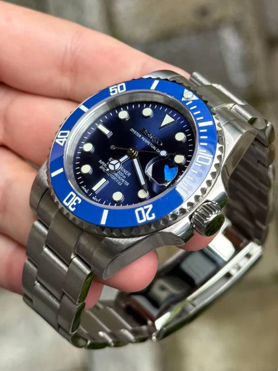Seiko Submariner Smurf