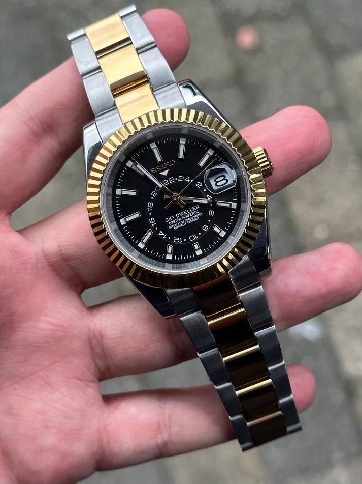 Seiko Datejust Sky Dweller Two Tone Black