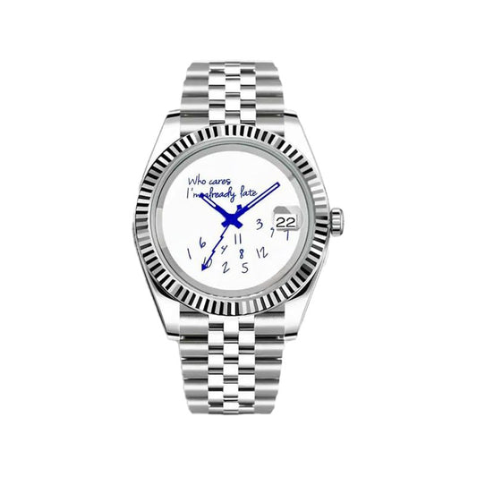 Seiko Datejust Who Cares I'm Already Late