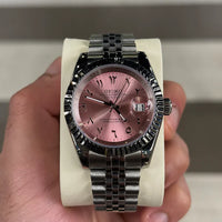 Seiko Datejust Pink Arabic Dial