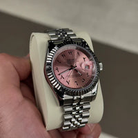 Seiko Datejust Pink Arabic Dial