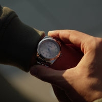 Seiko Datejust White Arabic Dial