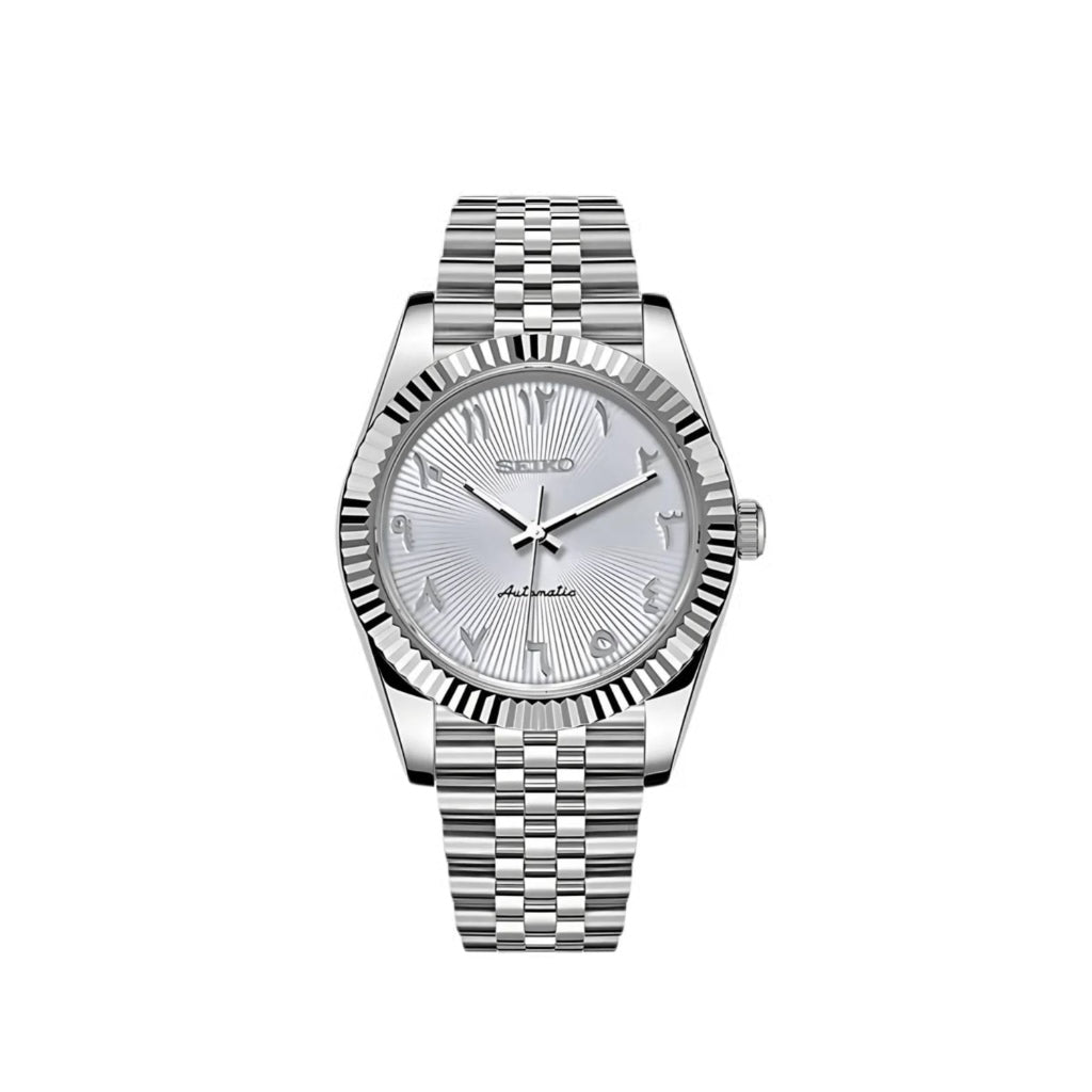 Seiko Datejust White Arabic Dial