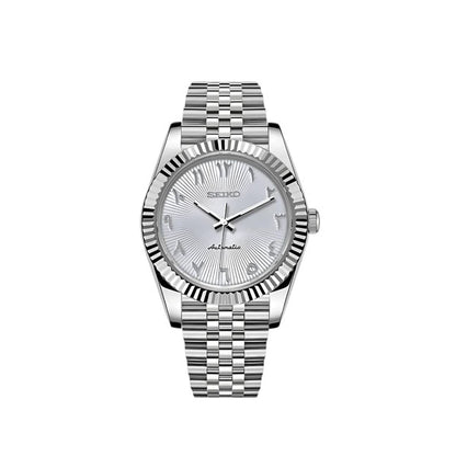 Seiko Datejust White Arabic Dial