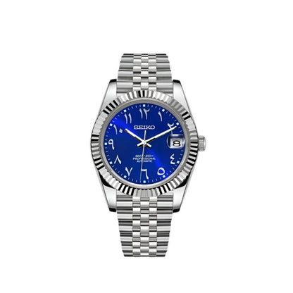 Seiko Datejust Royal Blue Arabic Dial