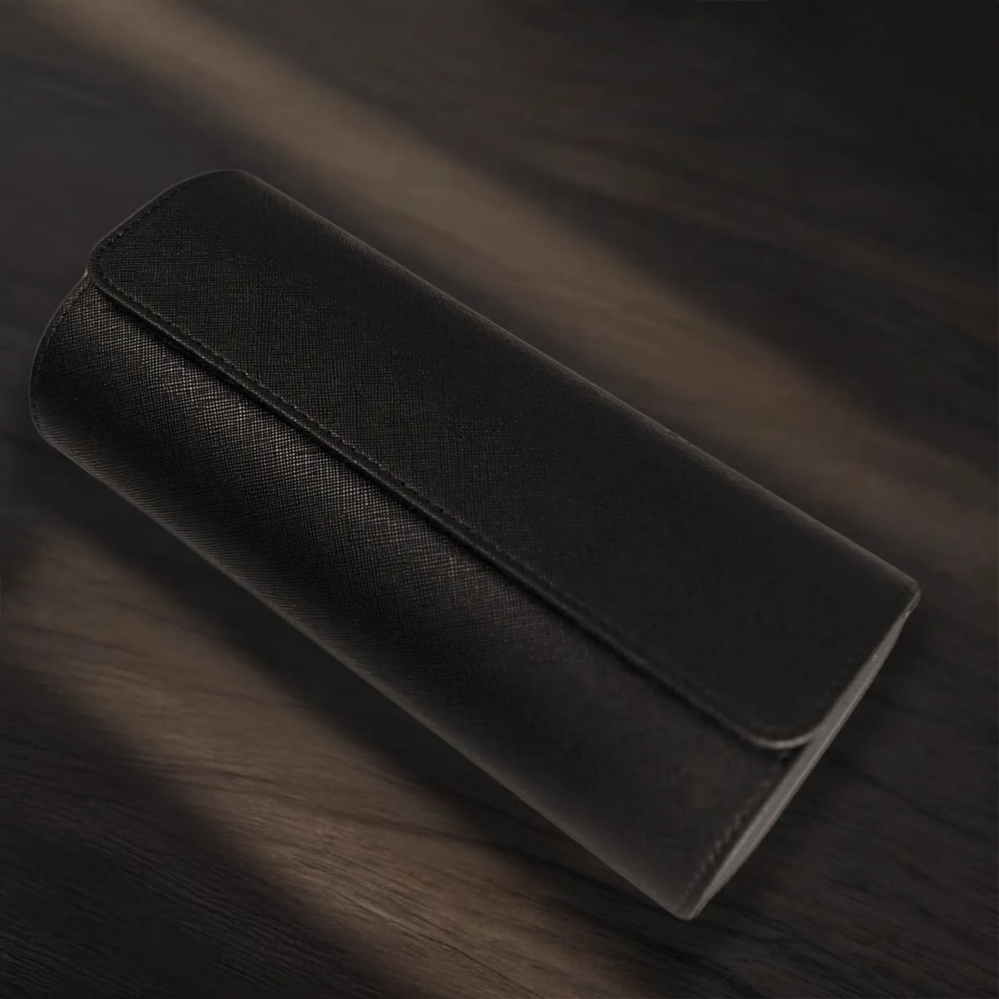 Triple Leather Watch Case