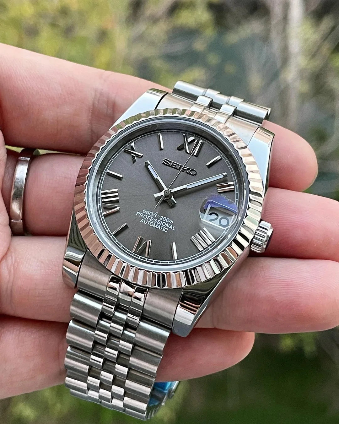 Seiko Datejust Royal Gray Roman Dial