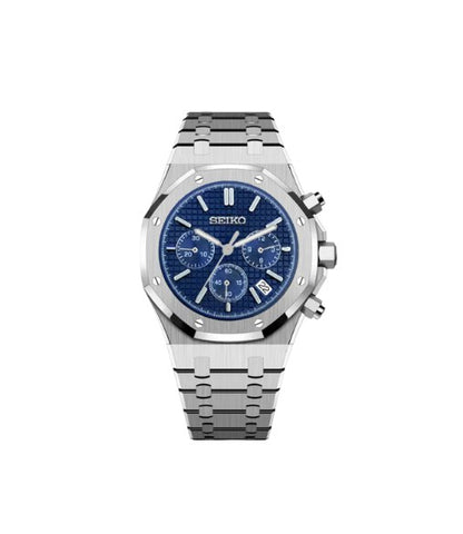 Seiko Royal Oak Blue Chronograph