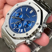 Seiko Royal Oak Blue Chronograph