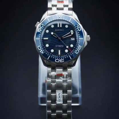 Seiko Seamaster Blue