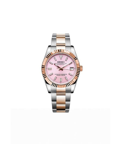 Seiko Datejust Pink Two Tone