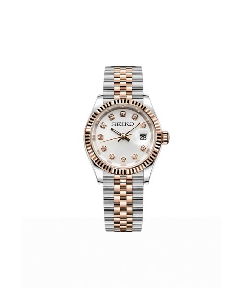Seiko Datejust Diamond Two Tone