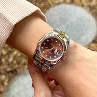 Seiko Datejust Chocolate Jewel Dial
