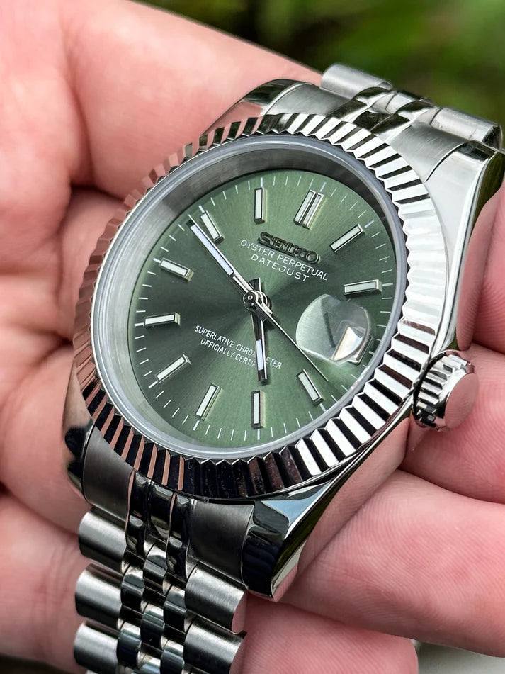 Seiko Datejust Olive Green