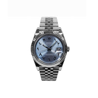 Seiko Datejust Ice Blue Arabic Dial