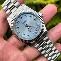 Seiko Datejust Ice Blue Arabic Dial