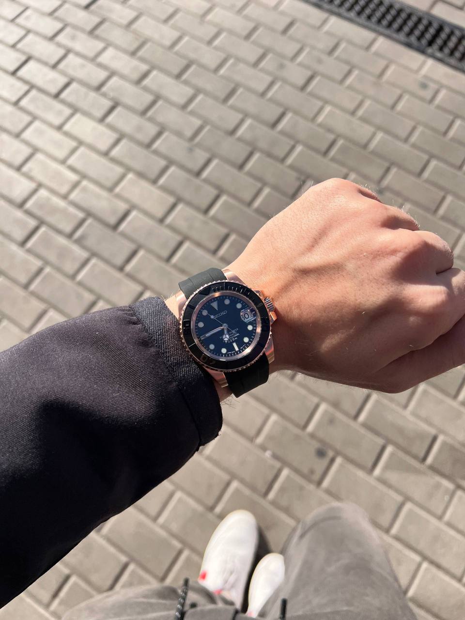 Seiko Marinemaster Black Dial