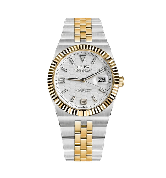 Seiko Land-Dweller Two Tone Gold