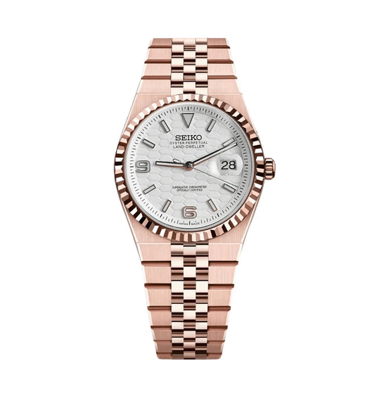 Seiko Land-Dweller Rose Gold